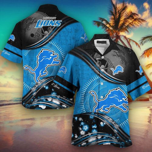 Detroit Lions NFLSummer Hawaii Shirt New Collection For This Season  Gift