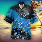Detroit Lions NFLSummer Hawaii Shirt New Collection For This Season  Gift