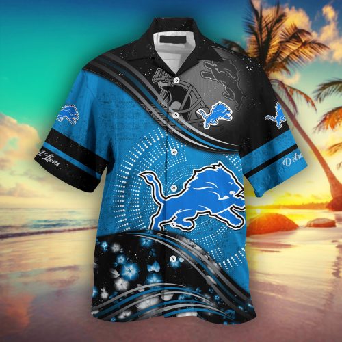 Detroit Lions NFLSummer Hawaii Shirt New Collection For This Season  Gift