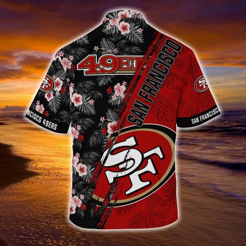 San Francisco 49ers NFLSummer Hawaii Shirt Mickey And Floral Pattern For Sports Fans  Gift