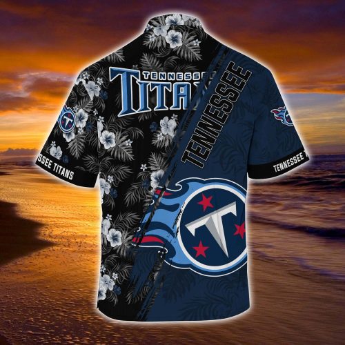 Tennessee Titans NFLSummer Hawaii Shirt Mickey And Floral Pattern For Sports Fans  Gift