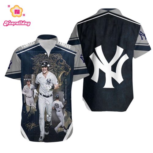 59 New York Yankees Luke Voit Hawaiian Shirt - Official MLB Merchandise