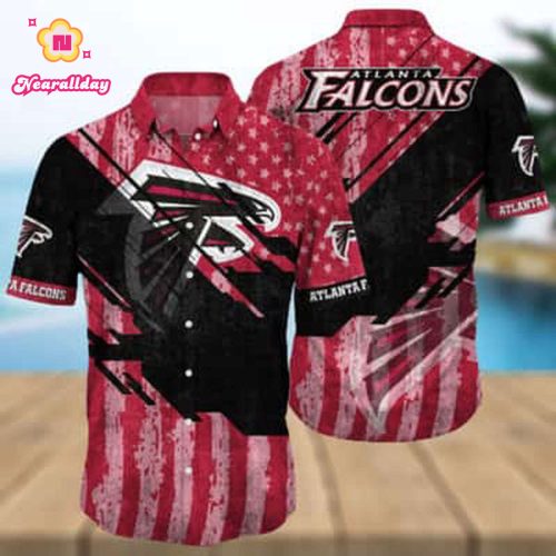 Aloha Atlanta Falcons Hawaiian Shirt Gift For NFL Fans