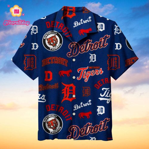 Get Ready for Game Day with the Detroit Tigers Hawaiian Shirt - Limited Edition!