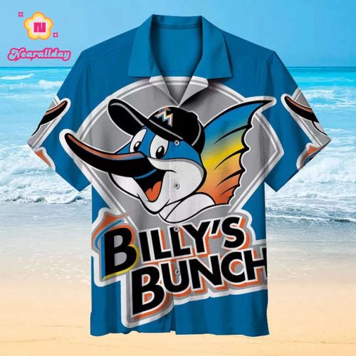 Stylish Miami Marlins Hawaiian Shirt – Perfect for Summer Fun!