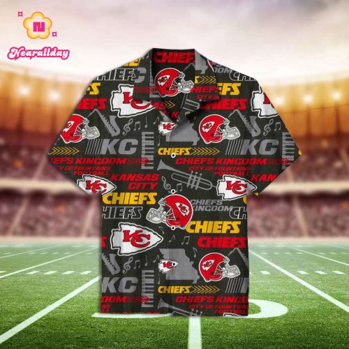 Andy Reid Hawaiian Shirt Kansas City Chiefs Hawaiian Shirt