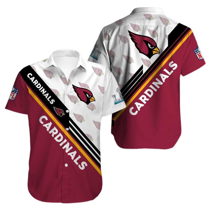 Arizona Cardinals Hawaiian Shirt N01, Cardinals Hawaiian Shirt N01