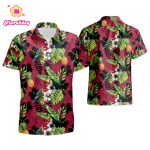 ARIZONA CARDINALS NFL MENS FLORAL BUTTON UP SHIRT ALL OVER PRINTED HAWAIIAN SHIRT 2023 summer shirt