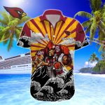 Arizona Cardinals NFL Printed Hawaiian Shirt Custom Gift