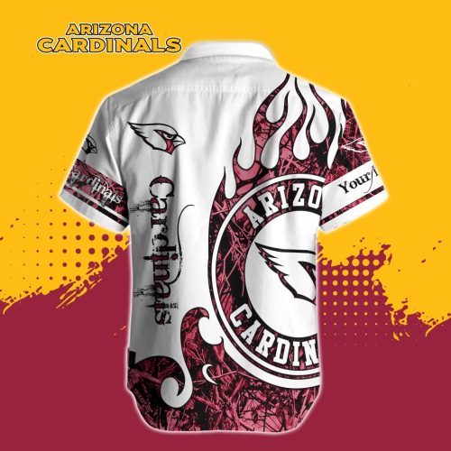Arizona Cardinals NFL Printed Hawaiian Shirt Custom Gift