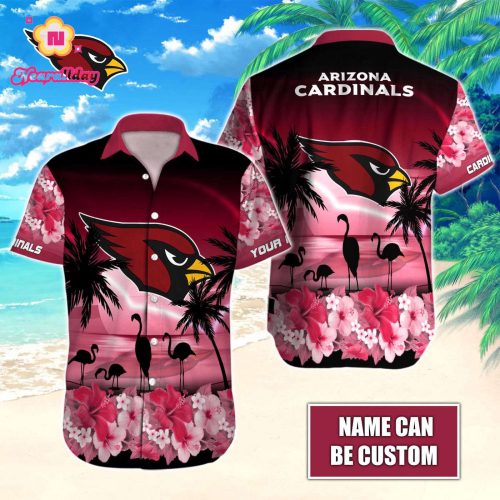 Arizona Cardinals NFL Printed Hawaiian Shirt Custom Gift