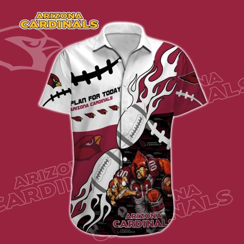 Arizona Cardinals NFL Printed Hawaiian Shirt Custom Gift