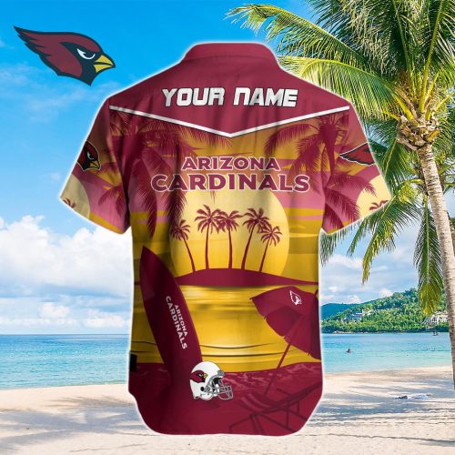 Arizona Cardinals NFL Printed Hawaiian Shirt Custom Gift
