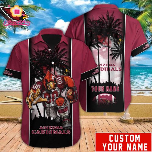 Arizona Cardinals NFL Printed Hawaiian Shirt Custom Gift