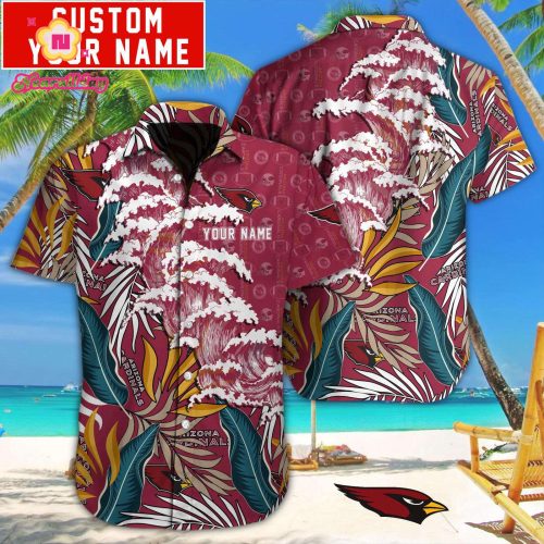 Arizona Cardinals NFL Printed Hawaiian Shirt Gift