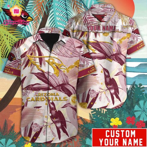 Arizona Cardinals NFLHawaiian shirt Custom Gift