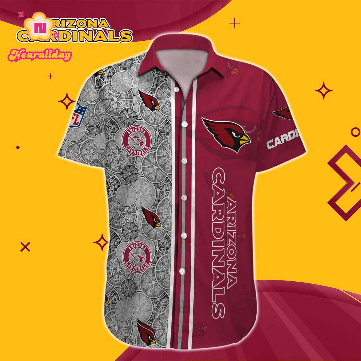 Arizona Cardinals NFLHawaiian shirt Custom Gift Arizona Cardinals NFLHawaiian shirt Custom Gift