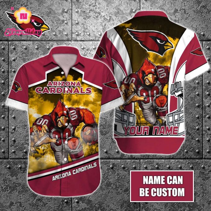 Arizona Cardinals NFLHawaiian shirt Custom Gift