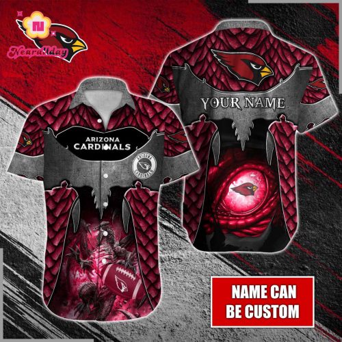 Arizona Cardinals NFLHawaiian shirt Custom Gift