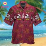 Arizona Cardinals Short Sleeve Button Up Tropical Aloha Hawaiian Shirt Set for Men Women Kids Gift