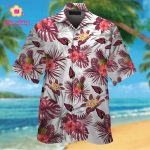 Arizona Cardinals Short Sleeve Button Up Tropical Aloha Hawaiian Shirt Set for Men Women Kids Gift