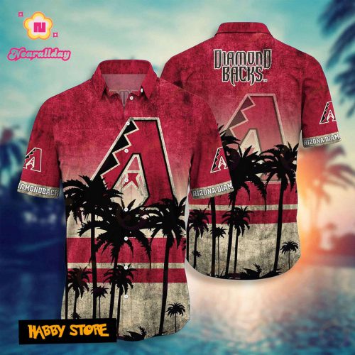 Arizona Diamondbacks MLB Hawaii Shirt - Official Team Merchandise