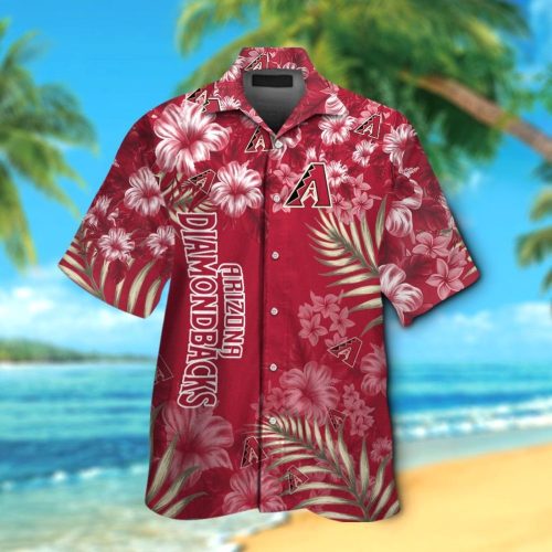 Arizona Diamondbacks Tropical Aloha Hawaiian Shirt Set – Men Women Kids MTE01