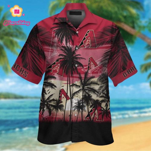 Arizona Diamondbacks Hawaiian Shirt Set for Men Women Kids – MTE04