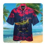 Atlanta Braves Baby Yoda Hawaii Shirt Summer Button Up for Men & Women