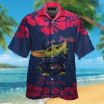 Atlanta Braves Baby Yoda Hawaiian Shirt Set for Men Women Kids – Short Sleeve Button Up Tropical Aloha Style Atlanta Braves Baby Yoda Hawaiian Shirt Set for Men Women Kids – Short Sleeve Button Up Tropical Aloha Style