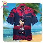 Atlanta Braves Minnie Mouse Hawaii Shirt Summer Button Up for Men & Women Atlanta Braves Minnie Mouse Hawaii Shirt Summer Button Up for Men & Women
