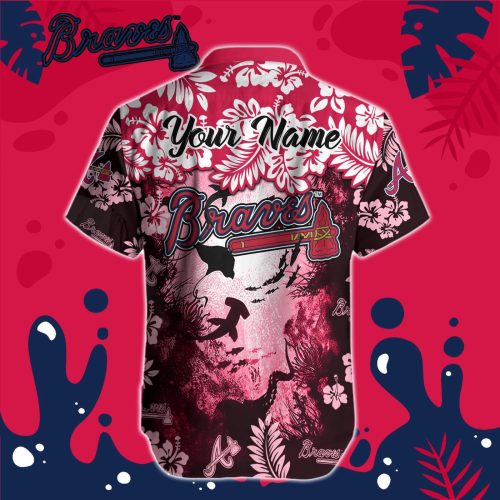 Official Atlanta Braves MLB Hawaiian Shirt Custom T-38230