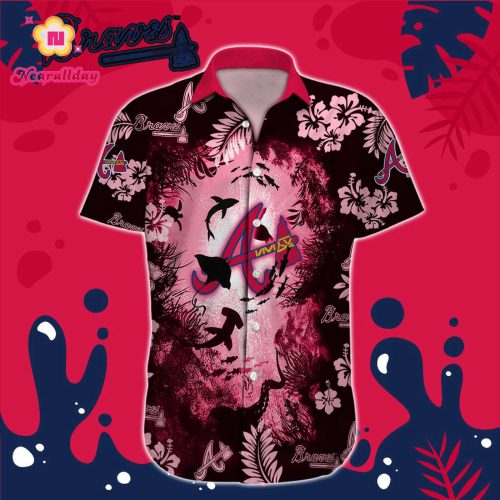 Official Atlanta Braves MLB Hawaiian Shirt Custom T-38230