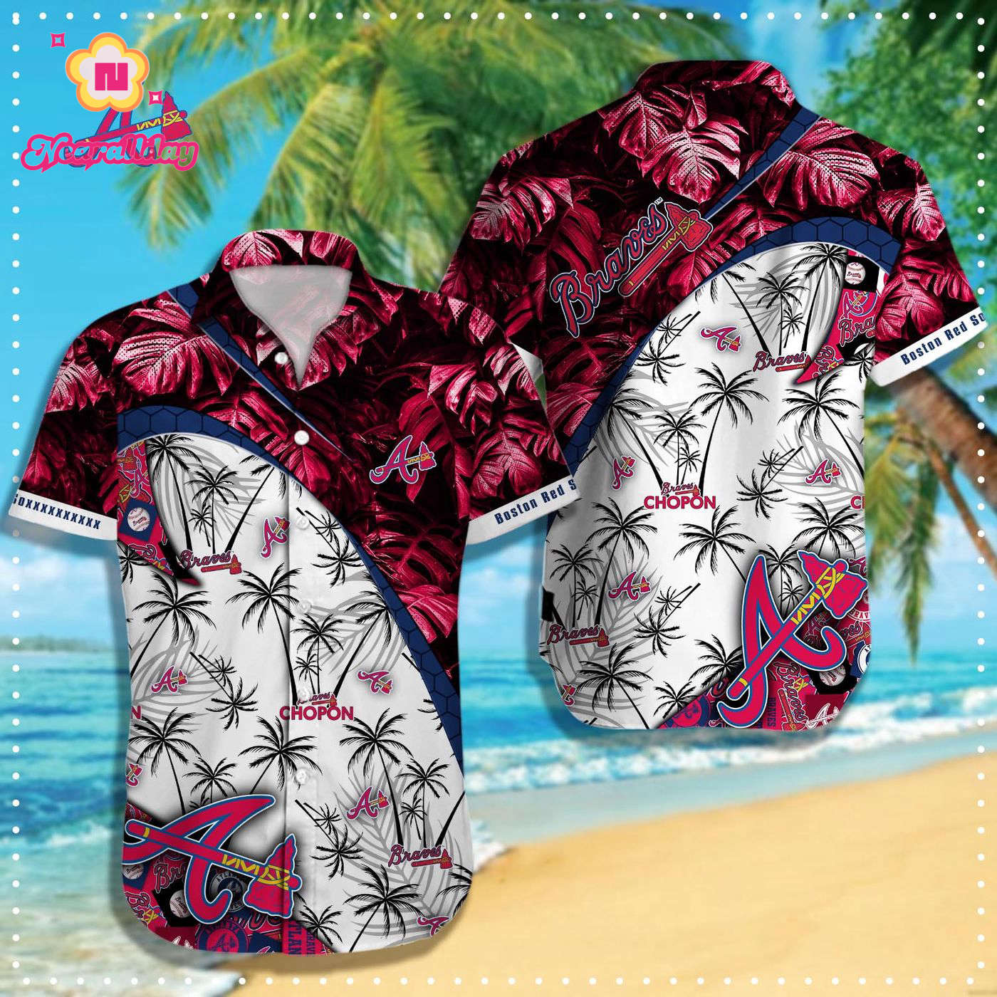 Authentic Atlanta Braves MLB Hawaiian Shirt – Q-49376 Official Merchandise Authentic Atlanta Braves MLB Hawaiian Shirt – Q-49376 Official Merchandise