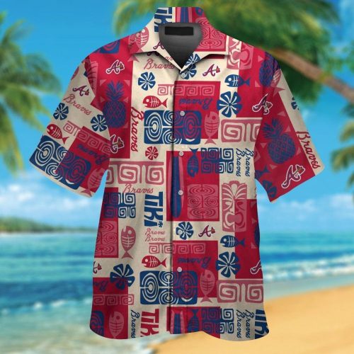 Atlanta Braves Tropical Aloha Hawaiian Shirt Set for Men Women Kids – MTE01