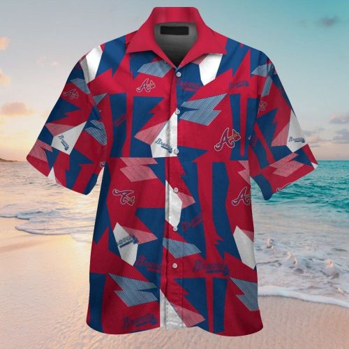 Atlanta Braves Tropical Aloha Hawaiian Shirt Set for Men Women Kids – MTE03