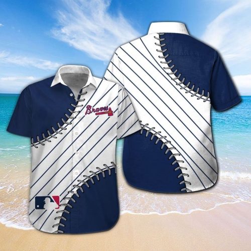 Atlanta Braves Tropical Hawaiian Shirt Set for Men Women Kids – MTE05