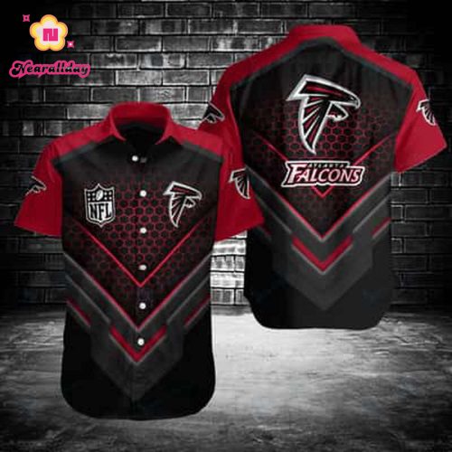 Atlanta Falcons Hawaiian Shirt Gift For NFL Fans Aloha