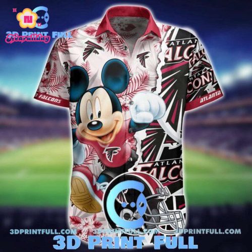 Atlanta Falcons Hawaiian Shirt Mickey Summer