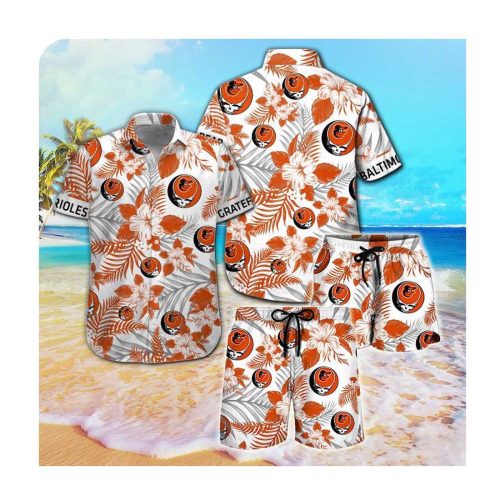 Baltimore Orioles & Grateful Dead Hawaii Shirt – Summer Button Up for Men & Women