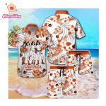 Baltimore Orioles and KISS Hawaii Summer Button-Up Shirt for Men and Women