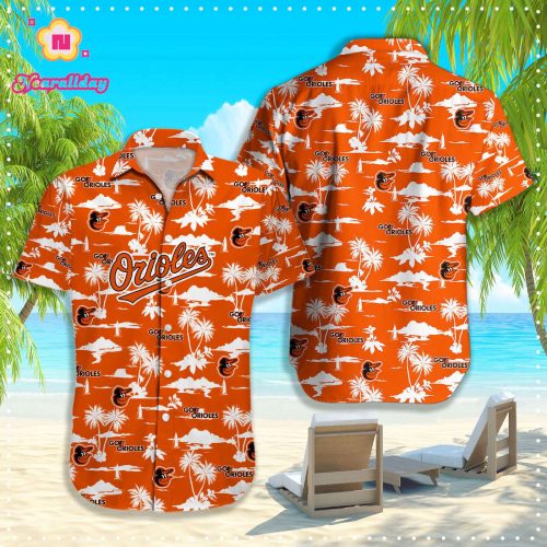 Baltimore Orioles MLB Hawaiian Shirt – Official Team Apparel