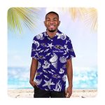 Baltimore Ravens Custom Name Hawaii Shirt Summer Button Up Shirt For Men Women