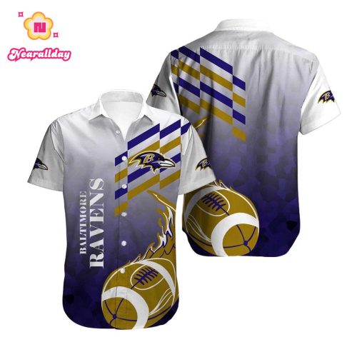 Baltimore Ravens Gift Hawaiian Shirt N02