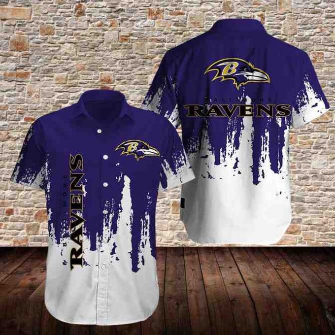 Baltimore Ravens Gift Hawaiian Shirt N08