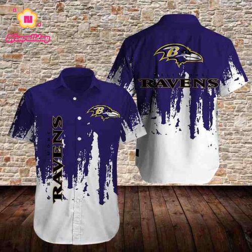 Baltimore Ravens Gift Hawaiian Shirt N08