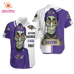 Baltimore Ravens Haters I Kill You Allover Print Hawaiian Shirt
