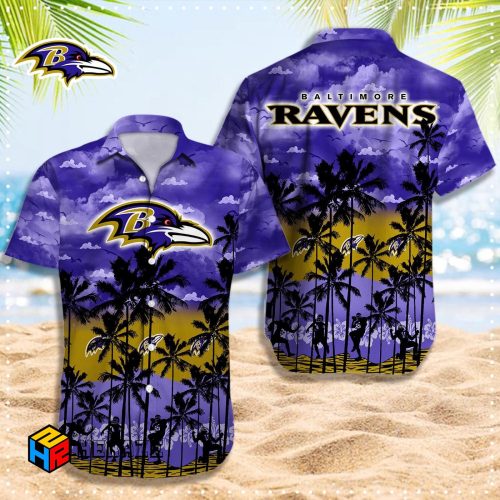 Baltimore Ravens Nfl Hawaiian Shirt