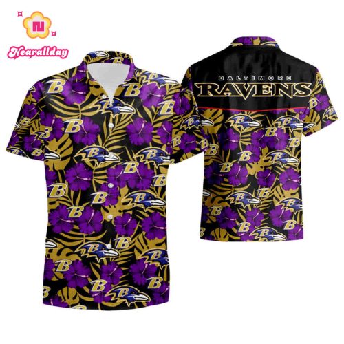 BALTIMORE RAVENS NFL HAWAIIAN SHIRT 2023 summer shirt