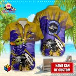 Baltimore Ravens Nfl Hawaiian Shirt Custom